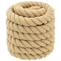 Daugiafunkcinė buitinė virvė 50 mm 25 m Natūrali PP