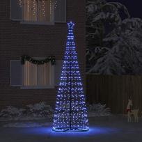 LED Kalėdų medis EKENAS 400 cm 800 LED Mėlyna Plienas Mėlyna