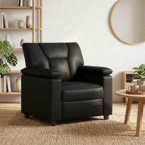 Sofa Juoda 91 x 85 x 93 cm Dirbtinė oda
