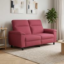 Sofa Vyno raudona 178 x 90 x 95 cm Audinys
