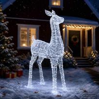 Kalėdinis LED elnio figūros apšvietimas LOVIISA 900 LED