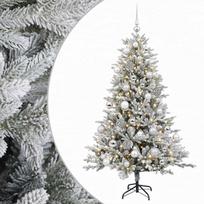 Dirbtinė kalėdinė eglutė su rutuliuku 120 cm 150 LED