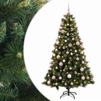 Dirbtinė kalėdinė eglutė su rutuliuku 240 cm 300 LED