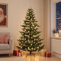 Dirbtinė kalėdinė eglutė su rutuliuku 180 cm 300 LED