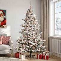 Dirbtinė kalėdinė eglutė su rutuliuku 180 cm 300 LED