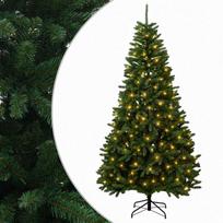 Dirbtinė Sulankstoma Kalėdų Eglutė 270 cm 600 LED Šilta balta