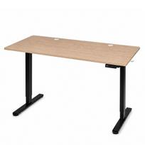 Kompiuterio stalas reguliuojamo aukščio ModernHome JSD-B5-1-15, 120 cm x 60 cm, 72 - 118 cm, šviesus ąžuolas sp.