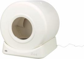 Automatinis kačių tualetas Trixie Smart TX-40050, balta sp., uždaras, išmanusis, 56 cm x 51 cm x 54 cm