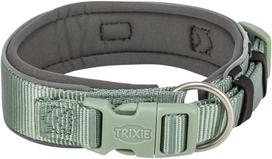 Antkaklis šunims Trixie Premium Padded, grafito sp./šalavijo žalia sp., 460 - 550 mm x 50 mm, L