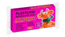 Plastilinas ALPINO 50g rožinis, DPLAPV1ADP00006401