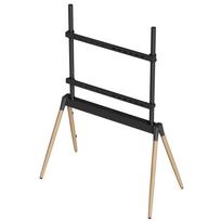 TV SET ACC FLOOR STAND 55-86 /BLK/WOOD TVS-86F-01-BK GEMBIRD