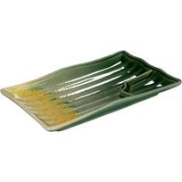 Lėkštė HARU 20,3x12,5x2,5 cm Porcelianinė su padažo skyreliu