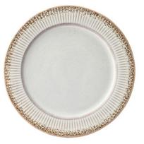Lėkštė CORDUROY DRIFT 24,5 cm Akmens masės