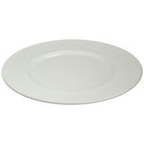 Lėkštė SPOTS 24 cm Balta porcelianinė