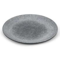 Lėkštė plastikinė VOLCANO 23 cm Pilka
