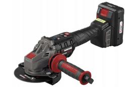 Akumuliatorinis kampinis šlifuoklis PARKSIDE SOLID 20V, 125 mm, su dideliu lagaminu