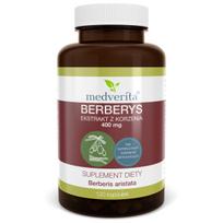 Maisto papildas su berberinu 400 mg, 120 kapsulių