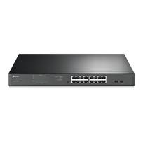 TP-LINK | Switch | TL-SG1218MPE | Web Managed | Rackmountable | Gigabit Ethernet (copper) ports quantity 16 | SFP ports quantity