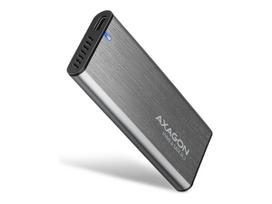 AXAGON External USB-C 3.2 Gen 2 metal box for M.2 NVMe & SATA SSD disks | EEM2-SG2