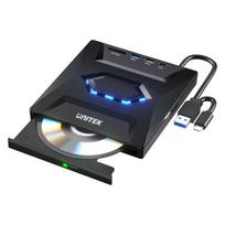 UNITEK External DVD/CD Burner with 5Gbps USB Hub