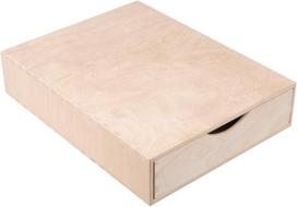 OEM medinis stalčių organizatorius dokumentams, 33 x 25 x 7 cm