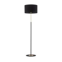 TK-Lighting LORD toršeras, juodas gaubtas, E27, 15W
