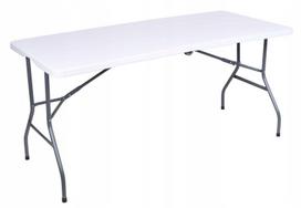 Sulankstomas catering stalas 152 cm, kelioninis, lagamino tipo
