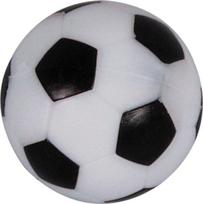 Galda futbols Buffalo, melns/balts, 36 mm