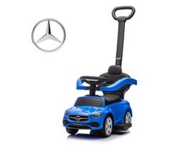 Vaikiškas automobilis "mercedes C-class" su stūmimo rankena