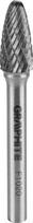 Frezas metalui Graphite 10x20 mm, 6 mm kotas