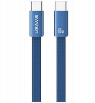 USAMS USB-C Į USB-C LAIDAS 60W 1.2M NEŠIOJAMOJO KOMPIUTERIO GREITAM ĮKROVIMUI