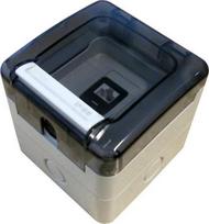 Hermetinis Rj45 lizdas, Ip66, paviršinis montavimas, 1 prievadas