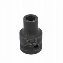 Smūginė 9mm 6-kampė 1/2" galvutė, Cr-mo plienas