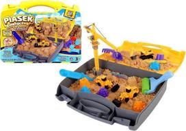 Statybvietės kinetinis smėlis lagamine - Pro Kids