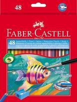 Akvareliniai pieštukai 48 spalvų FABER CASTELL, FC144489