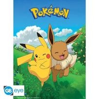 Rinkinys 2 Pokemon Chibi Plakatai 52x38 cm