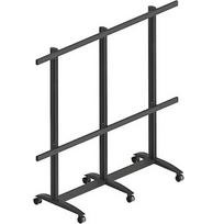 Edbak TRV400.006 Videoconferencing Trolley for Samsung 130" IAC LED all-in-one, Black TRV400.006