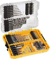 Dewalt 72 vnt. grąžtų ir antgalių rinkinys su Tough Case
