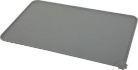 Zolux padėklas po dubenėlius silikoninis pilkas 55x39 cm
