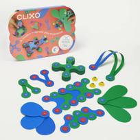 Clixo 30 dalių erdvinis Montessori žaislas kūrybiškam 3d modelių kūrimui