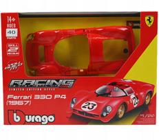 Surinkimo modelis BBurago Ferrari 330 P4 Daytona 1967, be plastikinio stovelio