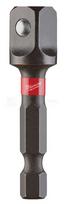 Milwaukee smūginis adapteris nuo 1/4 iki 3/8 adapteris hex kvadratas 4932478054