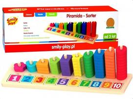 Medinis skaičiuoklis-rūšiuoklis Smily Play