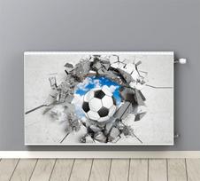 Naklejkomania magnetinė 3D futbolo radiatoriaus apdaila 60x100cm