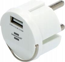 Brennenstuhl USB įkroviklio adapteris 1508110, baltas