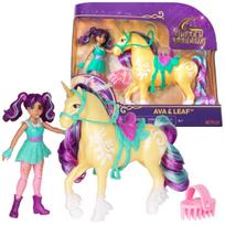 Figūrėlių rinkinys Spin Master Unicorn Academy Ava & Leaf, geltonas, uniwersalny