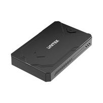 Išorinio kietojo disko dėklas Unitek S1229CBK01 išorinis SSD dėklas M.2 NVMe ir SATA, 10Gbps