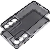 OEM dėklas Xiaomi Redmi 15C, Matrica Skaidri, juodas