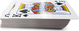 2 kortų kaladės pokerio žaidimui su dėklu