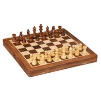 Klasikinės medinės šachmatų lentos rinkinys 30,5 x 30,5 cm